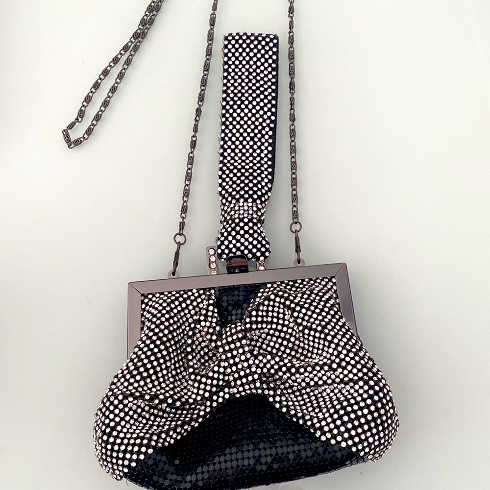 Mini rhinestone clutch NWOT so cute and sparkly!